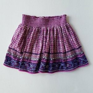 Paisley skort